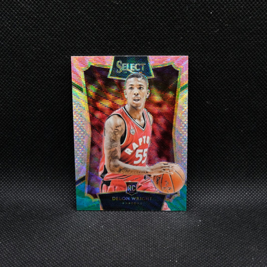 2015-16 Panini Select Delon Wright #82 Tri Colour Prizm Rookie Card