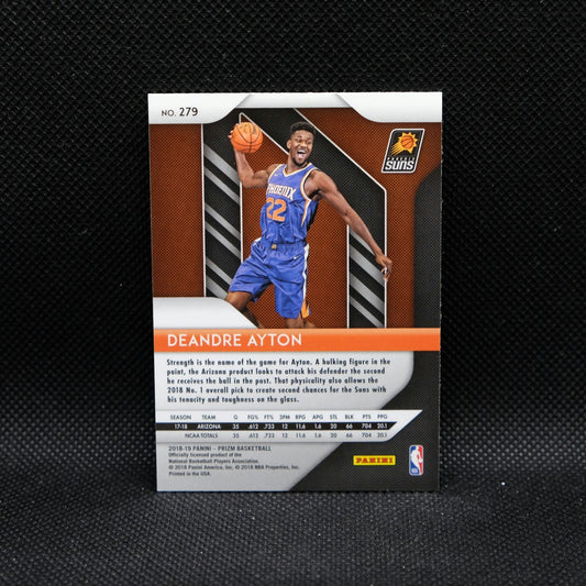 2018-19 Panini Prizm Deandre Ayton #279 Rookie Card