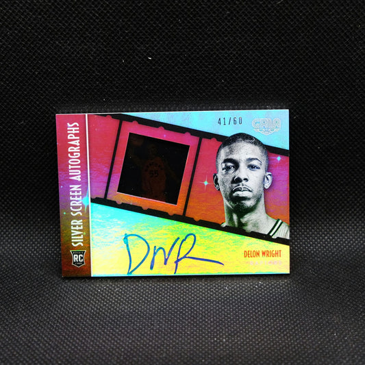 2015-16 Panini Gala Delon Wright Silver Screen Autographs /60 Rookie