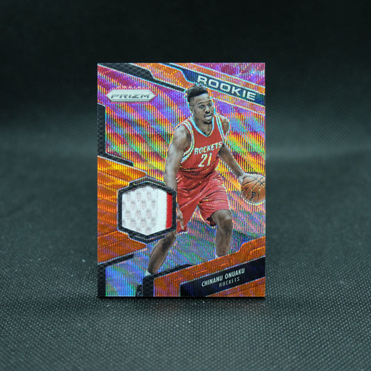 2016-17 Chinanu Onuaku Prizm Rookie Jerseys Orange Wave /25