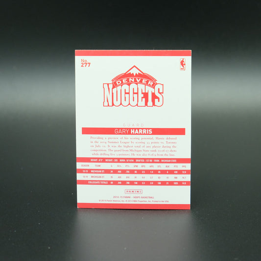 2014-15 Gary Harris Hoops #277 Red Back Rookie Card