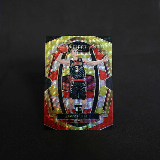 2018-19 Kevin Huerter Select Premier Level Tri Colour Prizm Rookie Card