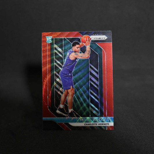 2018-19 Panini Prizm Miles Bridges #278 Ruby Wave Prizm Rookie Card