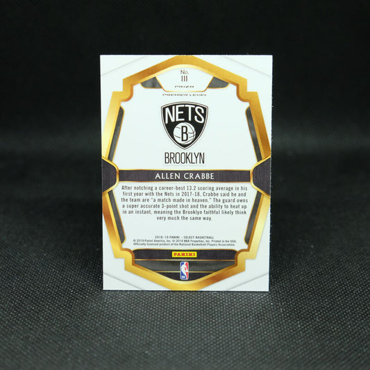 2018-19 Allen Crabbe Select Scope Prizm Premier Level