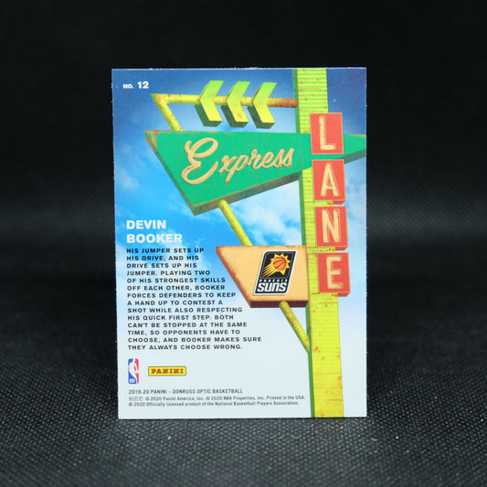 2019-20 Devin Booker Donruss Optic Express Lane