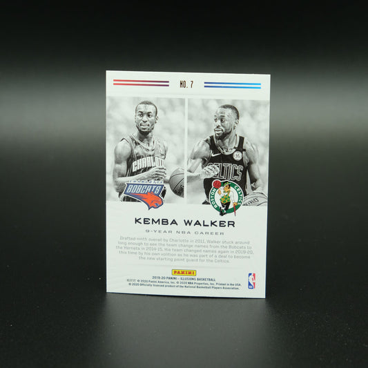 2019-20 Kemba Walker Illusions Career Lineage