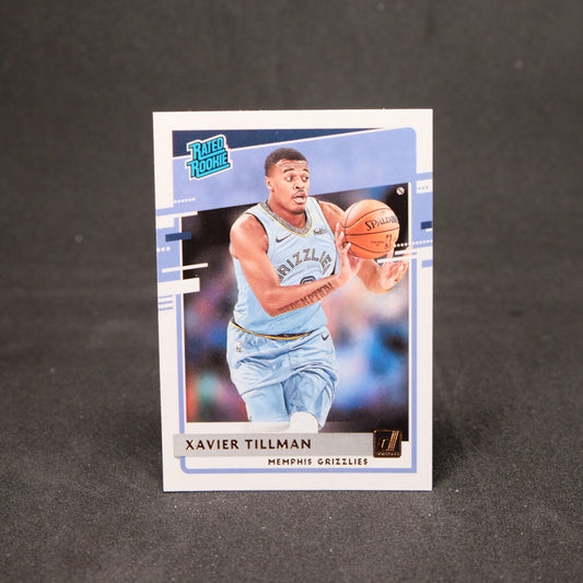 Xavier Tillman 2020-21 Donruss Rated Rookie #218