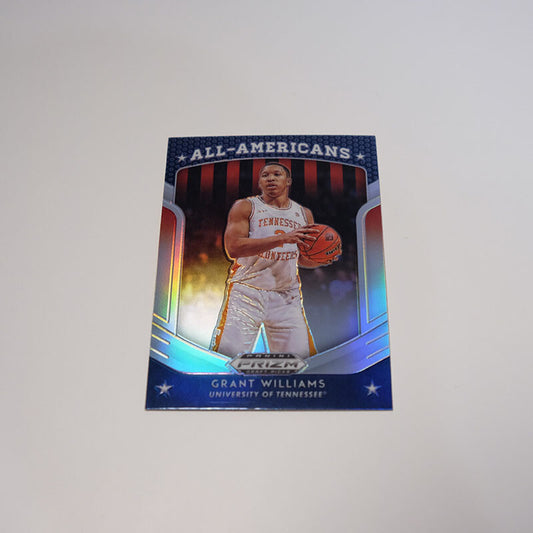 2019-20 Prizm Draft Picks Grant Williams All Americans Silver Prizm Rookie Card