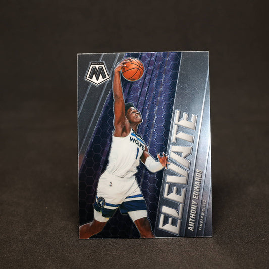 2020-21 Panini Mosiac Anthony Edwards Elevate Rookie Card RC