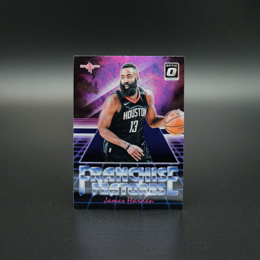 2018-19 James Harden Donruss Optic Franchise Features Holo Prizm