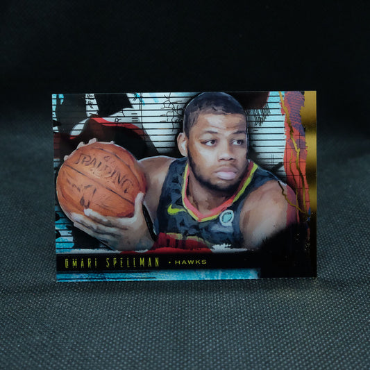 2018-19 Omari Spellman Court Kings #2 Acetate Rookie Card