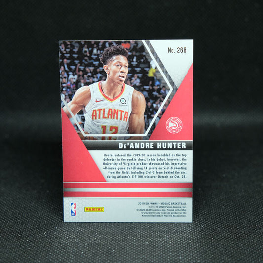 2019-20 Mosaic De'Andre Hunter NBA Debut Rookie Card