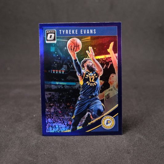 2018-19 Panini Donruss Optic Purple Prizm Tyreke Evans