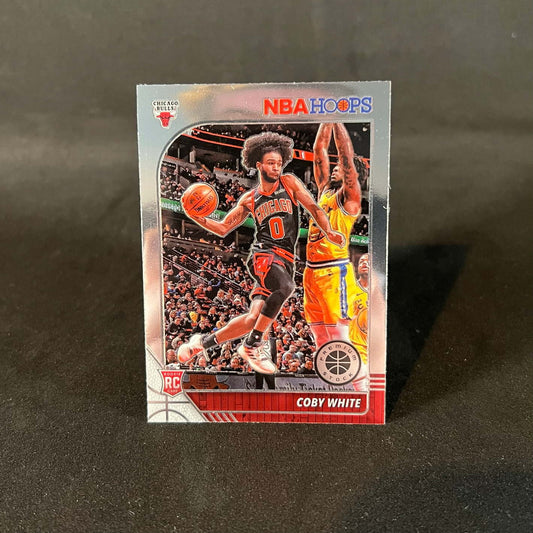 2019-20 Coby White Panini Hoops Premium #204 Rookie Card