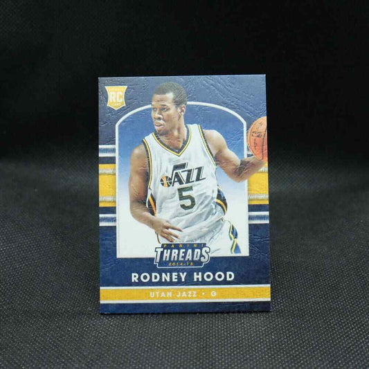 2014-15 Rodney Hood Threads #249 Leather Rookie Card