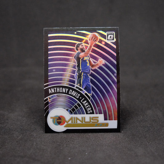 2020-21 Anthony Davis Panini Donruss Optic T Minus 3,2,1 Silver Prizm