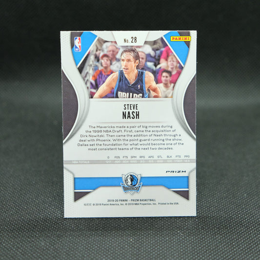 2019-20 Steve Nash Prizm NBA Red White Blue Prizm