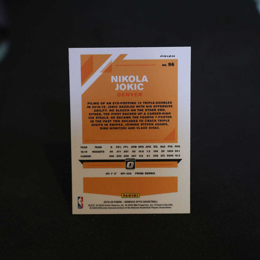2019-20 Nikola Jokic Donruss Optic Silver Holo Prizm