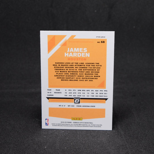 James Harden 2019-20 Donruss Optic - Blue Velocity Prizm