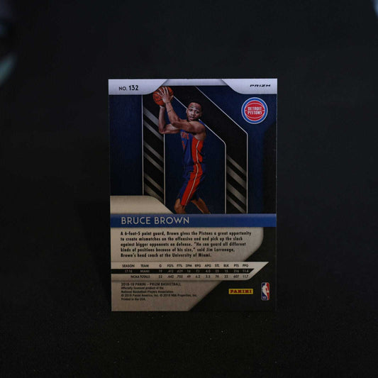 2018-19 Bruce Brown Prizm Rookie Card - Red White Blue Prizm #132