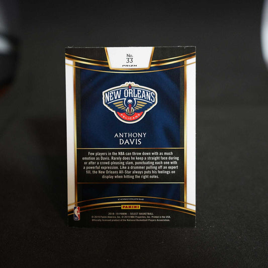 2018-19 Anthony Davis Select Concourse Scope Prizm