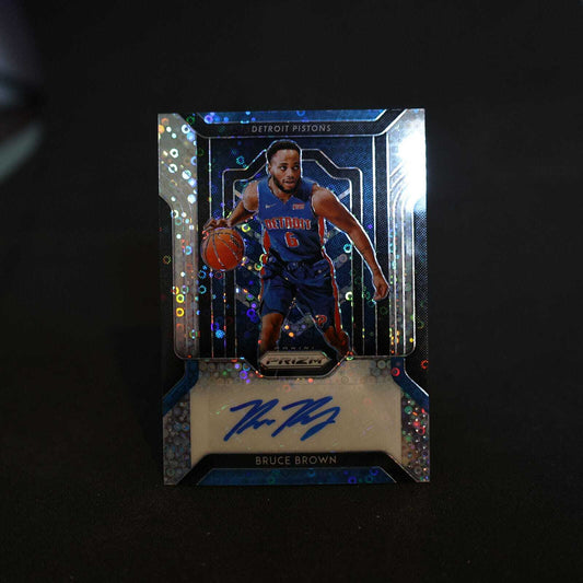 2018-19 Bruce Brown Prizm - Fast Break Prizm Rookie Autograph