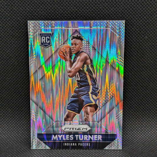 2015-16 Myles Turner Prizm Flash Prizm RC #340