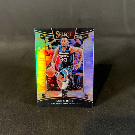 2018-19 Josh Okogie Panini Select Consourse Silver Prizm Rookie RC