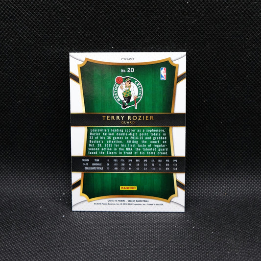 2015-16 Select Terry Rozier #20 Silver Prizm Rookie Card