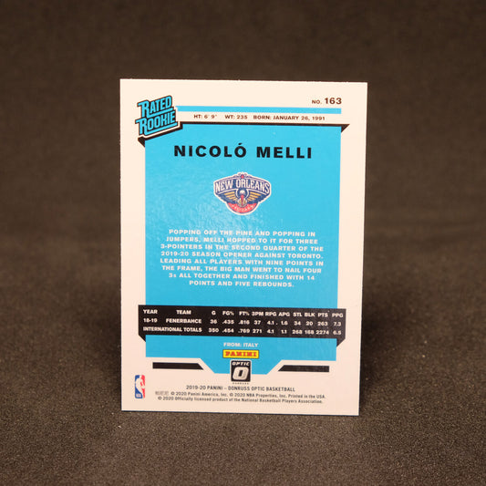 Nicolo Melli 2019-20 Donruss Optic Rated Rookie