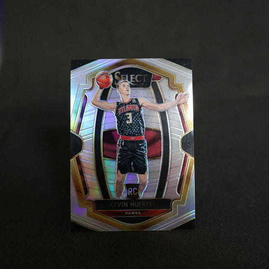 2018-19 Kevin Huerter Select Premier Level Silver Prizm Rookie Card