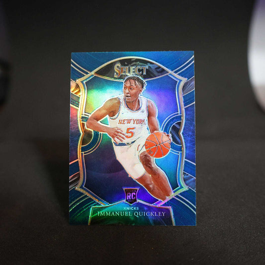 2020-21 Immanuel Quickley Select Concourse Blue Prizm RC #85