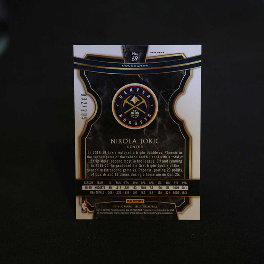 2019-20 Nikola Jokic Select Concourse Light Blue Prizm /299