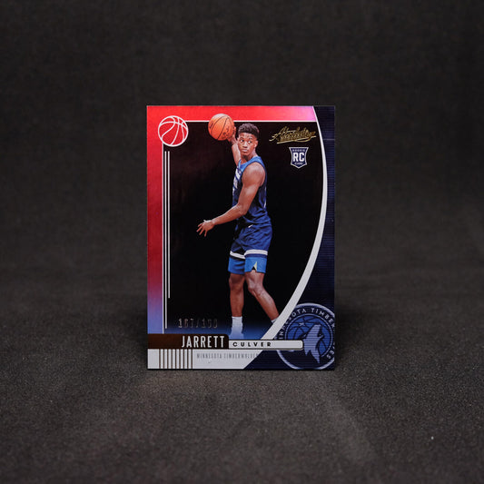 2019-20 Jarrett Culver Absolute #62 Rookie RC /199