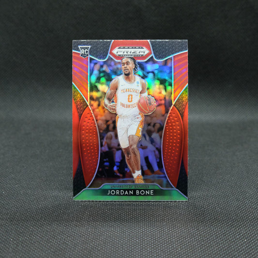 2019-20 Jordan Bone Prizm Draft #59 Red Prizm Rookie Card