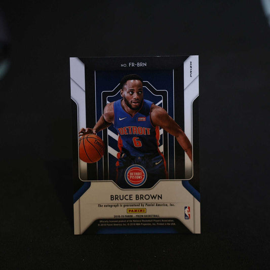 2018-19 Bruce Brown Prizm - Fast Break Prizm Rookie Autograph