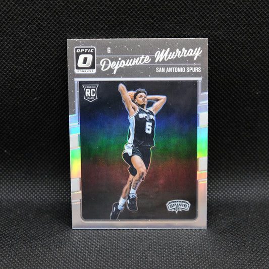 2016-17 Panini Donruss Optic Dejounte Murray Holo Silver Prizm Rookie Card