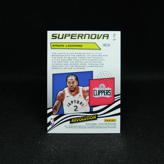 2019-20 Kawhi Leonard Revolution Supernova Fractal