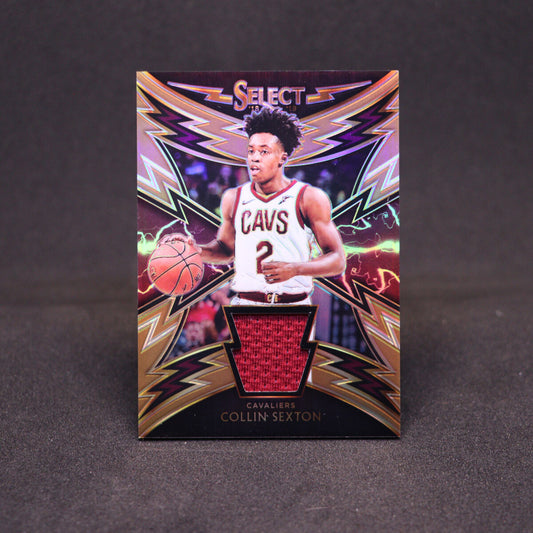 2018-19 Collin Sexton - Select Sparks Gold Rookie Patch Card 1/49