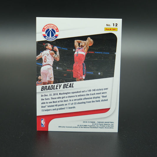 2018-19 Bradley Beal Threads Swingmen Blue Dazzle /75