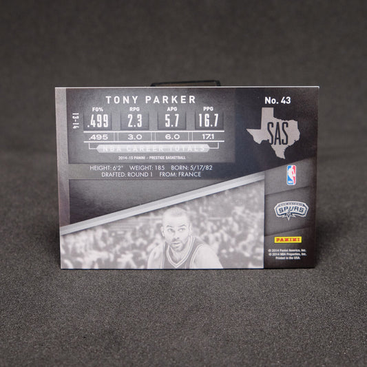 Tony Parker 2014-15 Prestige Holo Foil #43