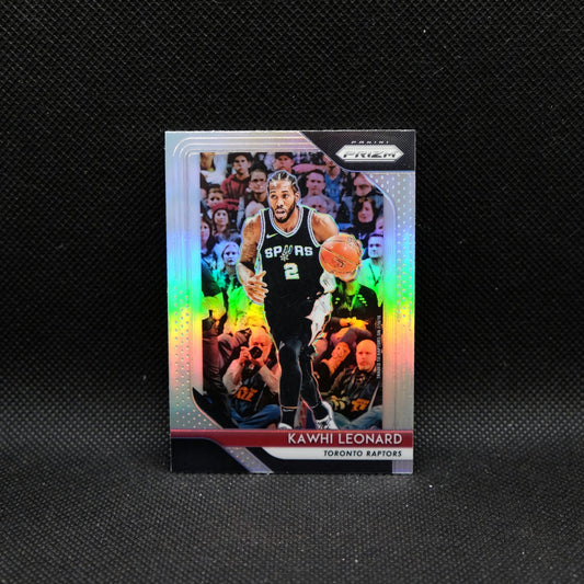 2018-19 Panini Prizm Kawhi Leonard #53 Silver Prizm