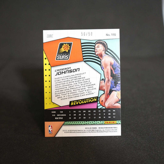 2019-20 Cameron Johnson Revolution Cubic Rookie Card 50/50
