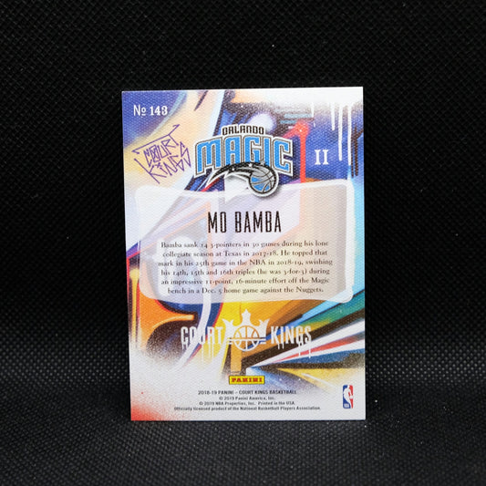 2018-19 Panini Court Kings Mo Bamba Rookies II