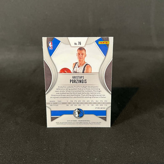2019-20 Kristaps Porzingis Prizm Purple Wave Prizm