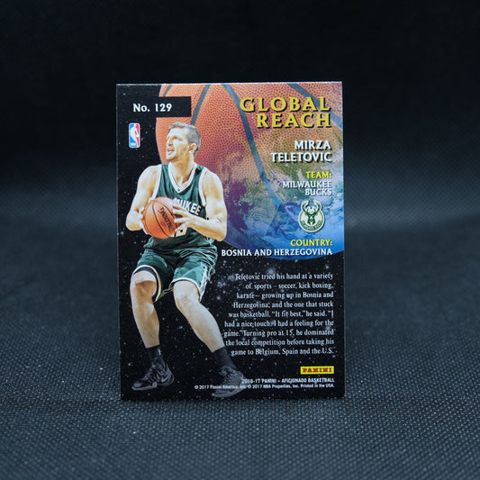 2016-17 Mirza Teletovic Aficionado Global Reach Holo