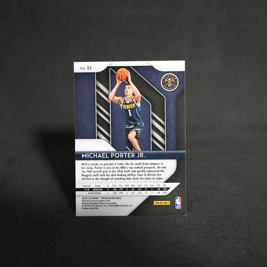 2018-19 Michael Porter Jr. Prizm #32 Rookie Card