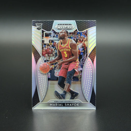 2019-20 Marial Shayok Prizm Draft Picks Silver Prizm Rookie #56