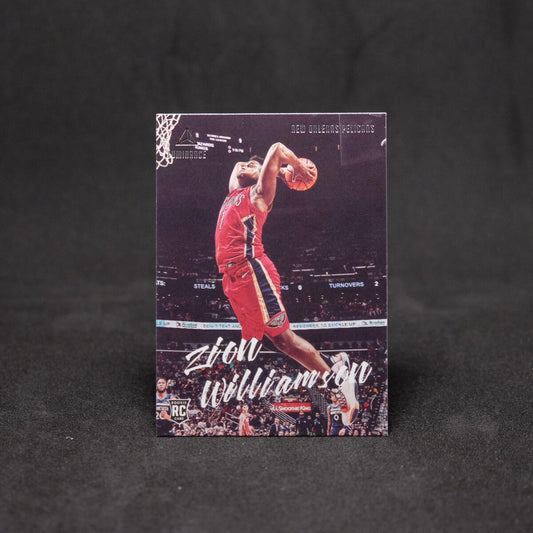 2019-20 Zion Williamson Chronicles Luminance Rookie Card