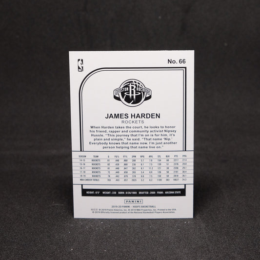 James Harden 2019-20 Hoops Winter #66